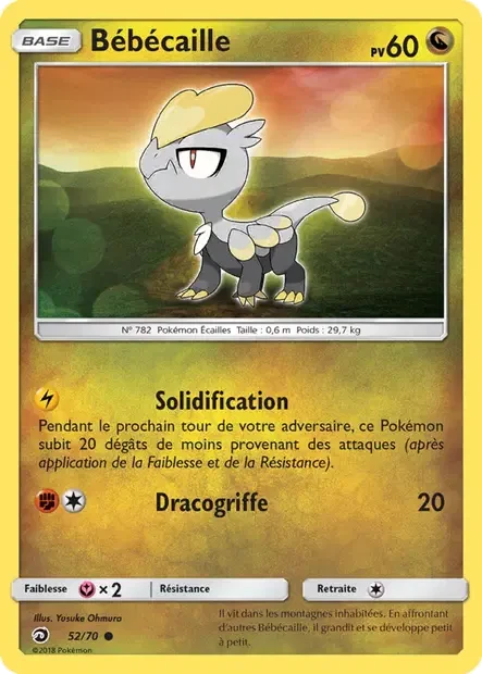 Carte Pokémon Écaïd sm10