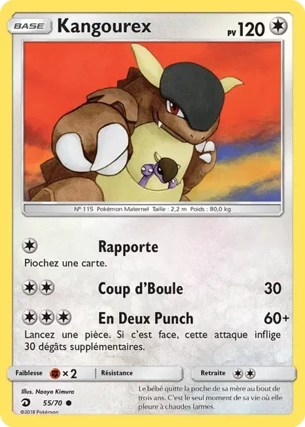 Carte Pokémon Kangourex sm10