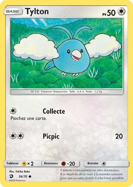 056/070 - Tylton — Carte Pokémon Majesté Des Dragons 56/70