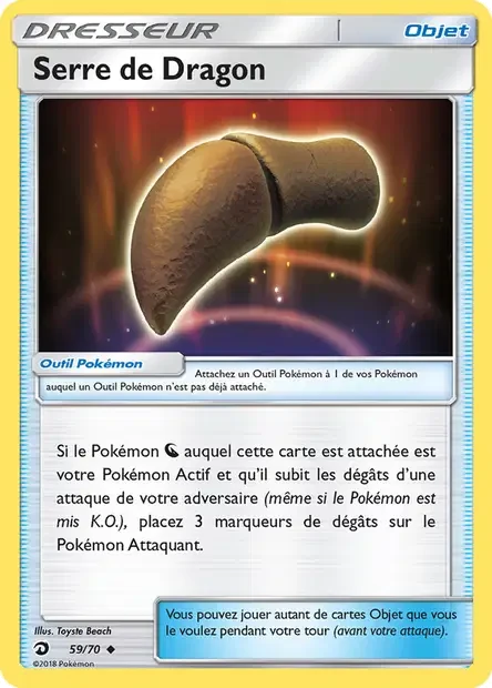 059/070 - Serre de Dragon — Carte Pokémon Majesté Des Dragons 59/70