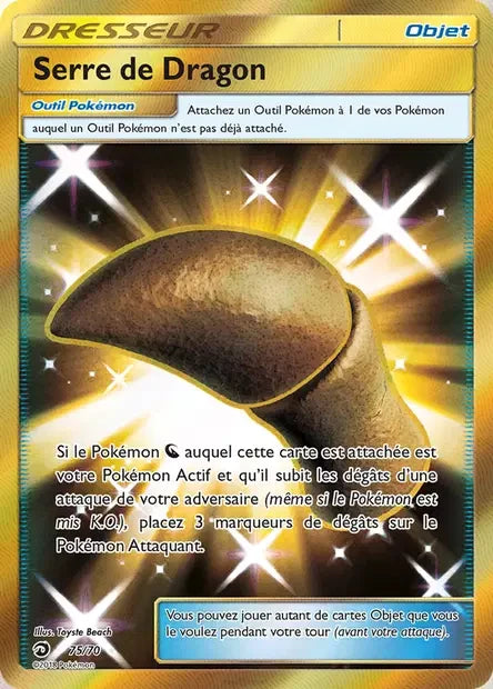 075/070 - Serre de Dragon — Carte Pokémon Majesté Des Dragons 75/70