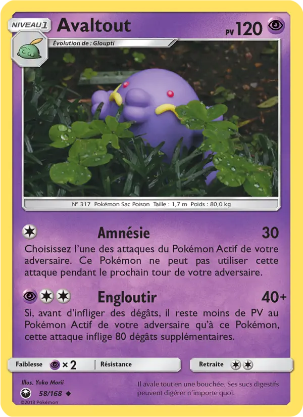 Avaltout — Carte Pokémon 58 Tempête Céleste