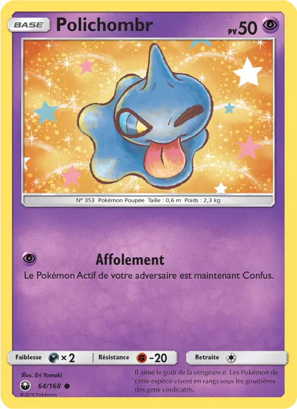 064/168 - Polichombr — Carte Pokémon Tempête Céleste 64/168