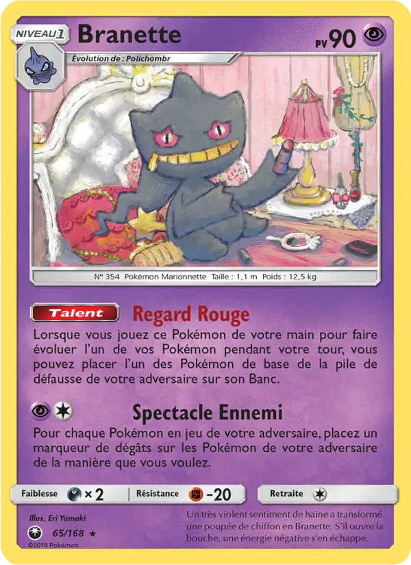 065/168 - Branette — Carte Pokémon Tempête Céleste 65/168