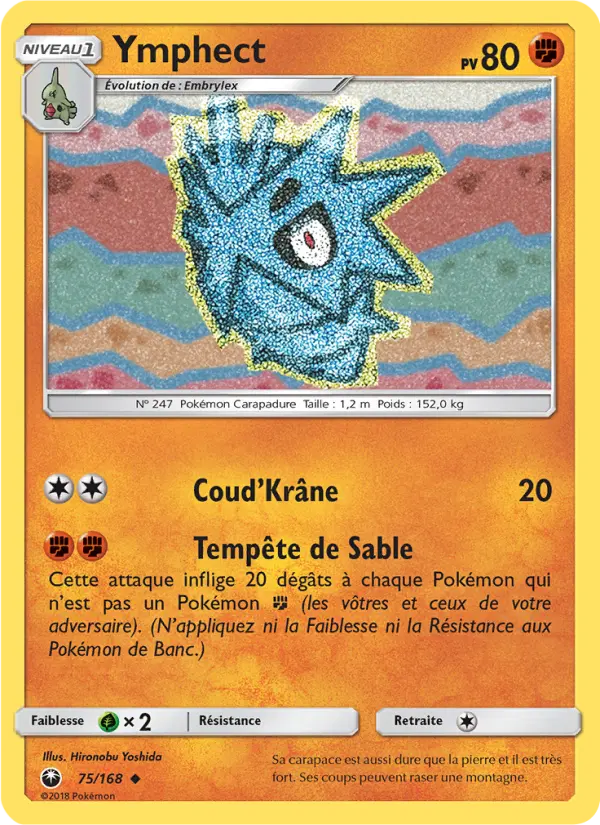 075/168 - Ymphect — Carte Pokémon Tempête Céleste 75/168
