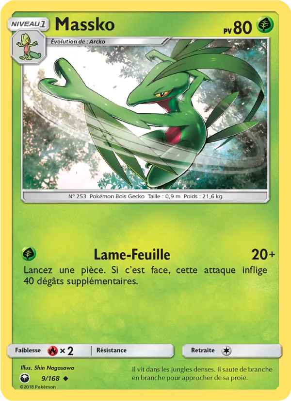 009/168 - Massko — Carte Pokémon Tempête Céleste 9/168