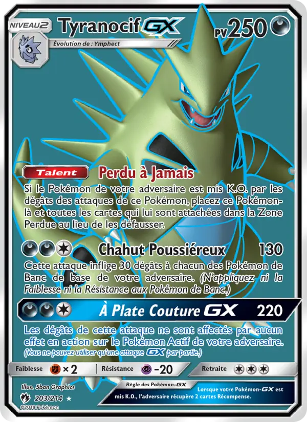203/214 - Tyranocif GX
