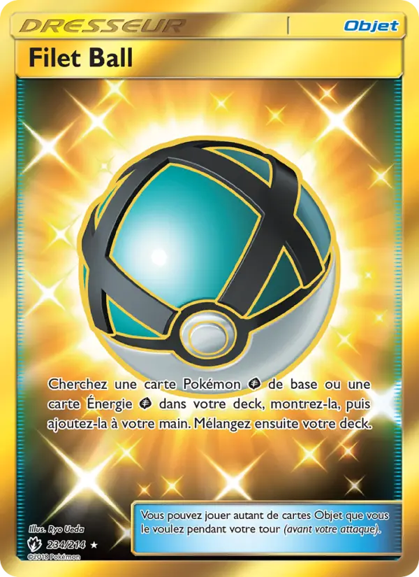 234/214 - Filet Ball — Carte Pokémon Tonnerre Perdu 234/214