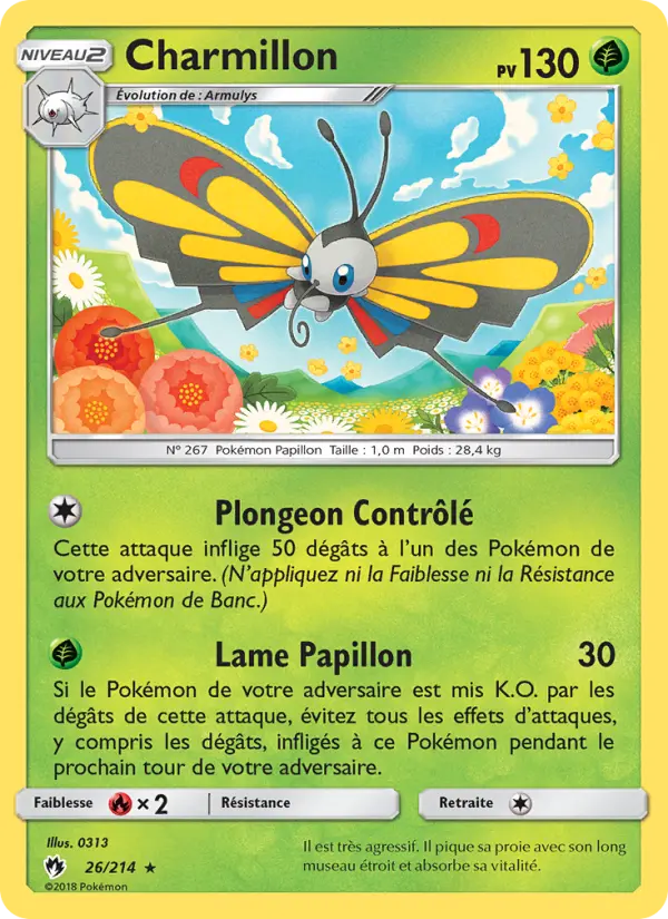 Charmillon — Carte Pokémon 26 Tonnerre Perdu