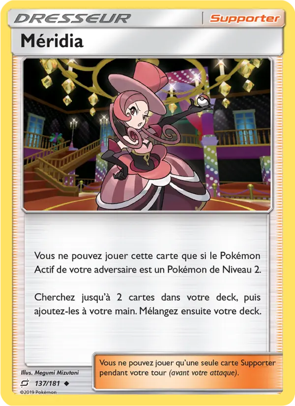 137/181 - Méridia — Carte Pokémon Duo de Choc 137/181