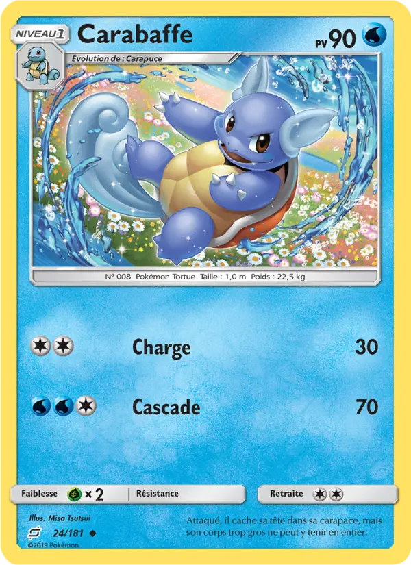 024/181 - Carabaffe — Carte Pokémon Duo de Choc 24/181