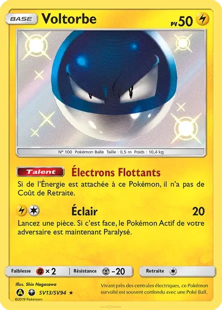 Carte Pokémon SV13/094 - Voltorbe sma