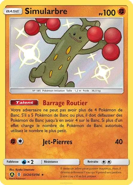 Carte Pokémon SV20/094 - Simularbre sma