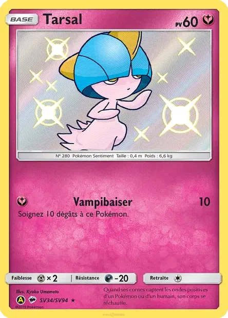 SV34/094 - Tarsal — Carte Pokémon Destinées Occultes Coffre Étincelant SV34/94