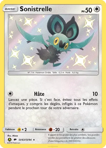 Carte Pokémon SV43/094 - Sonistrelle sma