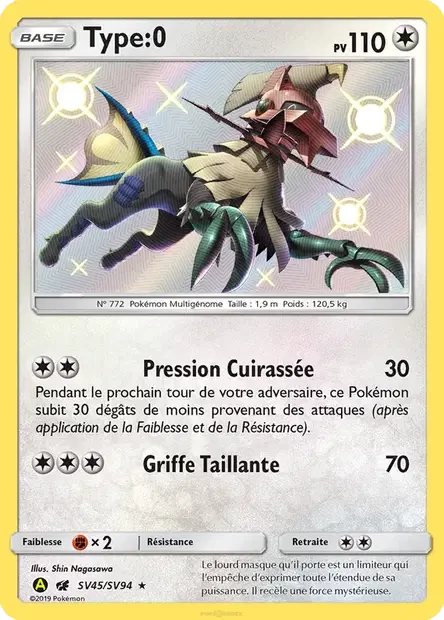 SV45/094 - Type:0 — Carte Pokémon Destinées Occultes Coffre Étincelant SV45/94