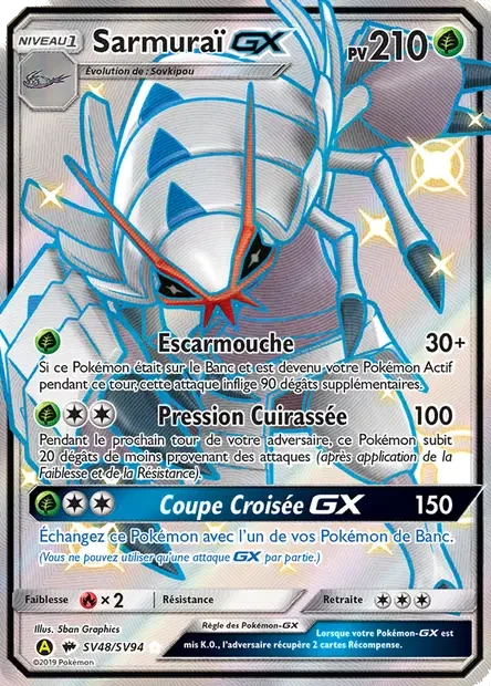 Carte Pokémon SV48/094 - Sarmuraï GX sma
