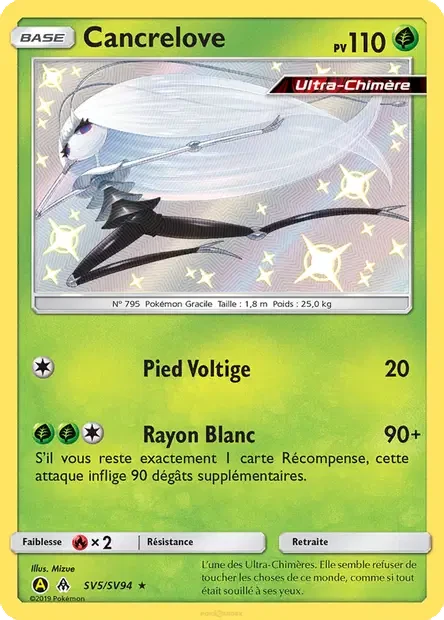 Carte Pokémon SV5/094 - Cancrelove sma