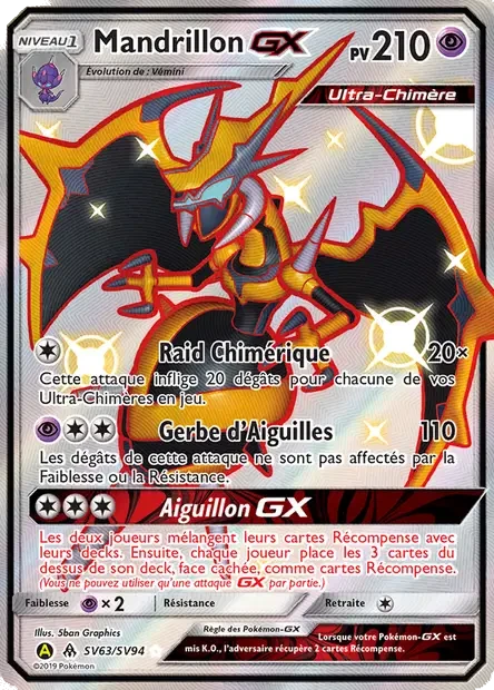 SV63/094 - Mandrillon GX