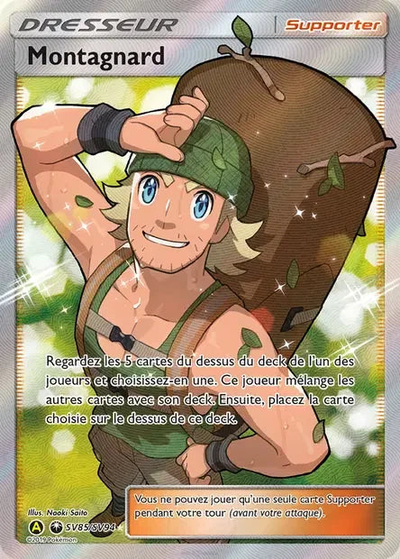 SV85/094 - Montagnard — Carte Pokémon Destinées Occultes Coffre Étincelant SV85/94