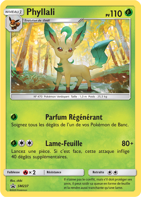 Phyllali SM237 - Promos Soleil & Lune - Carte Pokémon