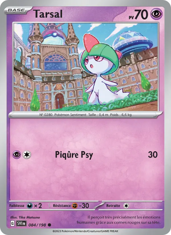 084/198 - Tarsal — Carte Pokémon Écarlate et Violet 084/198