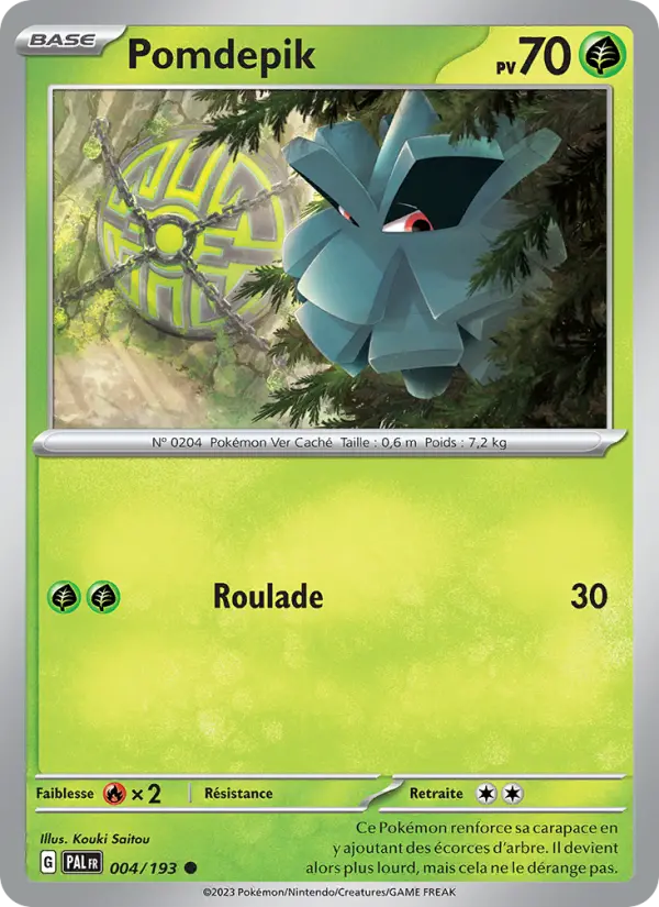 004/193 - Pomdepik — Carte Pokémon Évolutions à Paldea 004/193