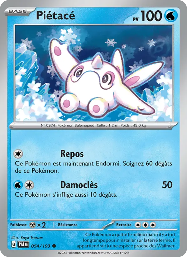 Piétacé — Carte Pokémon 054 Évolutions à Paldea