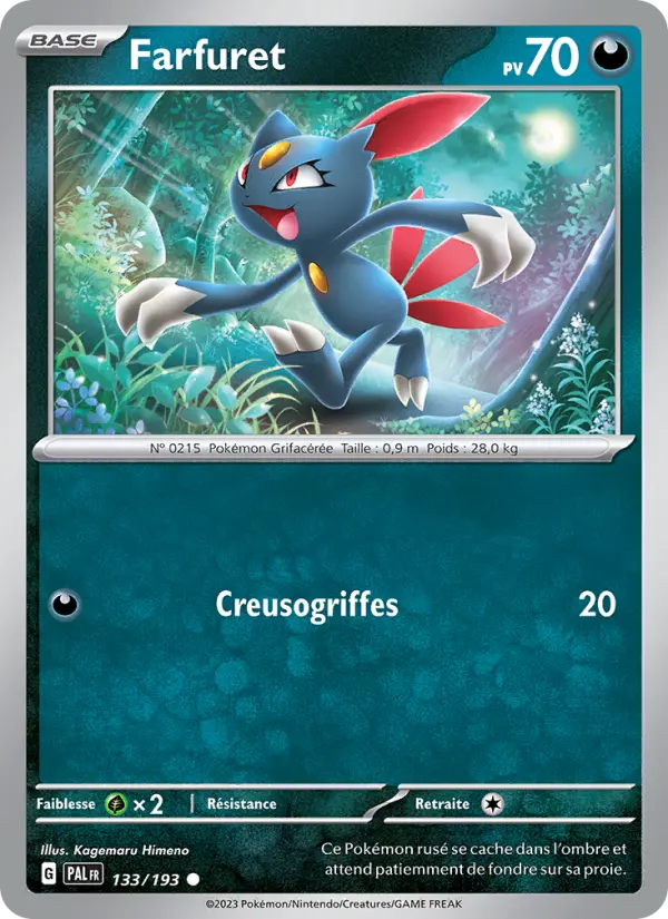 133/193 - Farfuret — Carte Pokémon Évolutions à Paldea 133/193