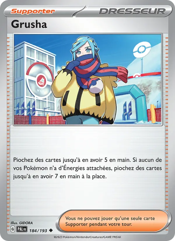 184/193 - Grusha — Carte Pokémon Évolutions à Paldea 184/193