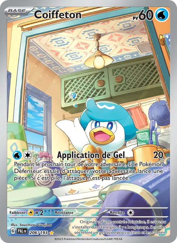 Coiffeton — Carte Pokémon 206 Évolutions à Paldea
