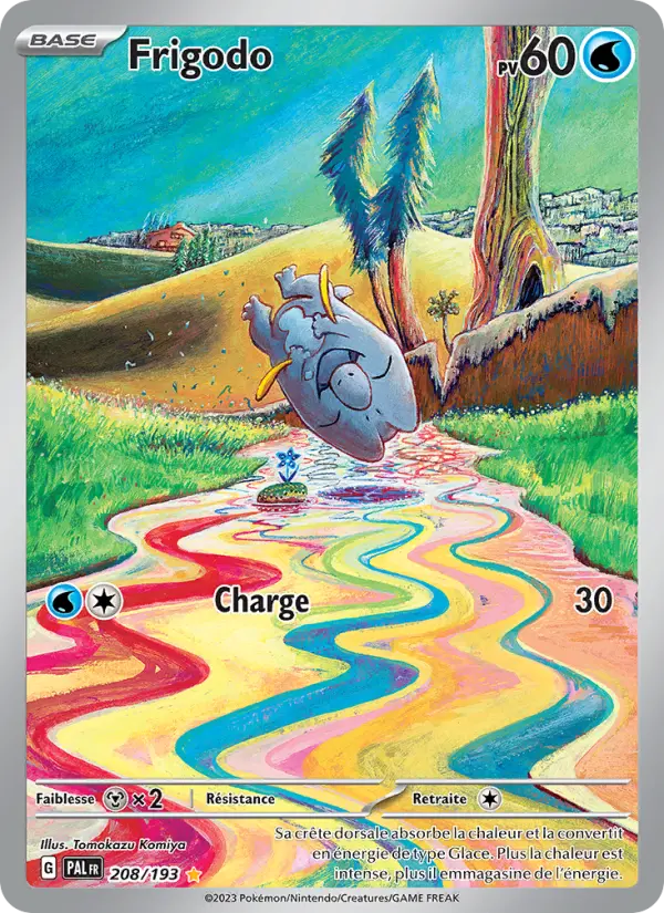 Frigodo — Carte Pokémon 208 Évolutions à Paldea