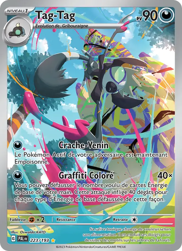Tag-Tag — Carte Pokémon 223 Évolutions à Paldea