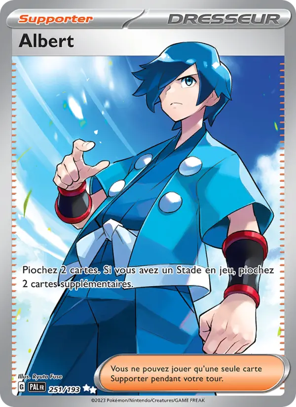 251/193 - Albert — Carte Pokémon Évolutions à Paldea 251/193