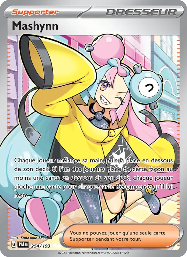 254/193 - Mashynn — Carte Pokémon Évolutions à Paldea 254/193