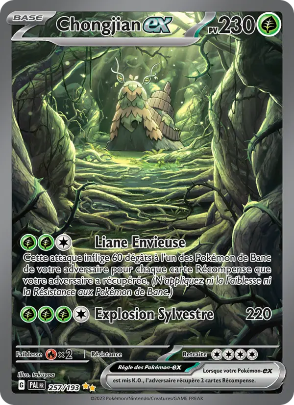 Chongjian-ex — Carte Pokémon 257 Évolutions à Paldea