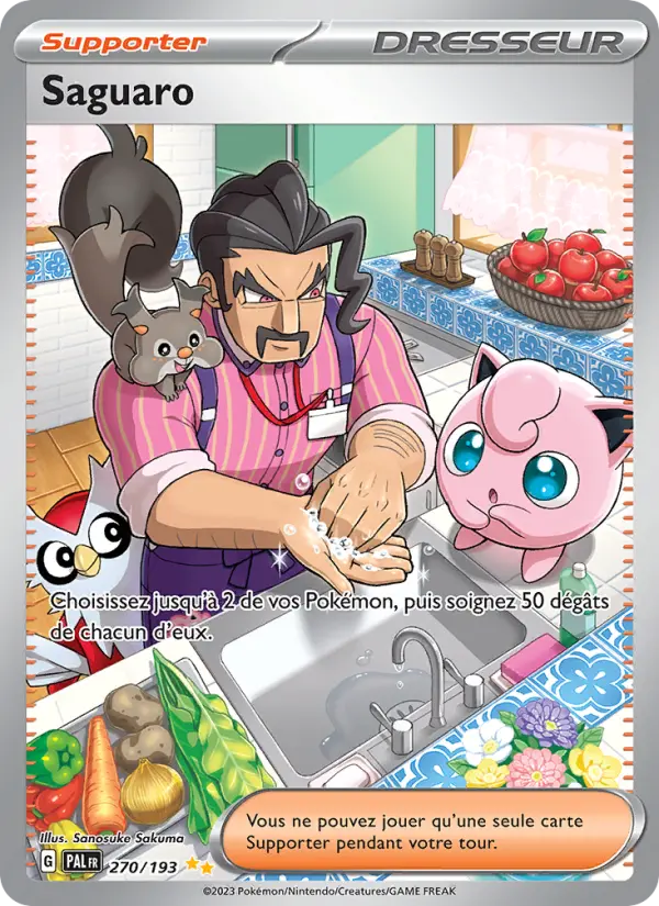 270/193 - Saguaro — Carte Pokémon Évolutions à Paldea 270/193