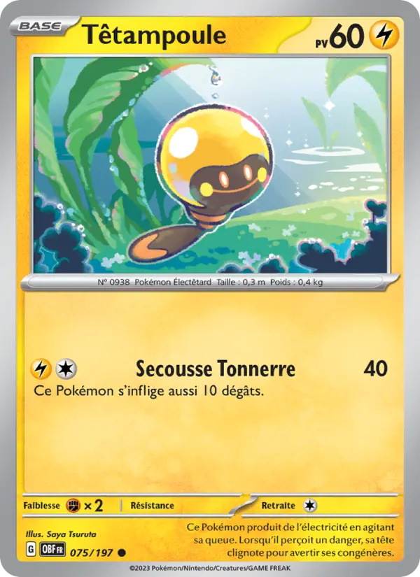 075/197 - Têtampoule