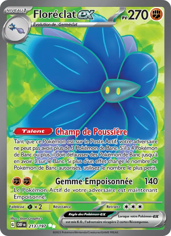 213/197 - Floréclat EX