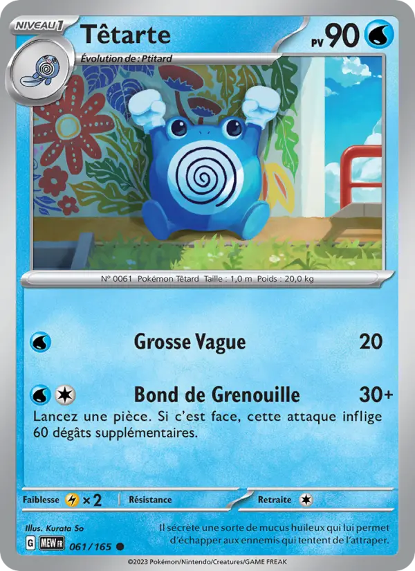 Têtarte — Carte Pokémon 061 151