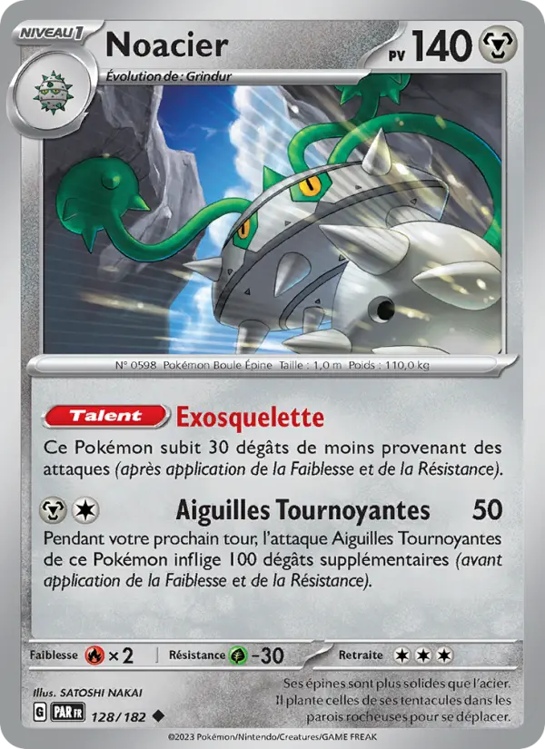 Noacier — Carte Pokémon 128 Faille Paradoxe