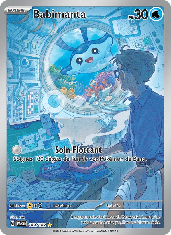 Babimanta — Carte Pokémon 189 Faille Paradoxe