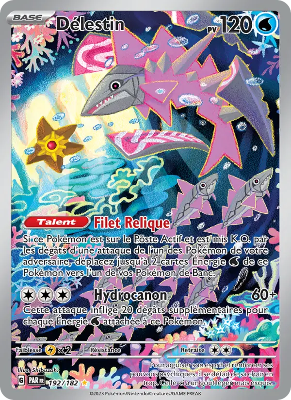Délestin — Carte Pokémon 192 Faille Paradoxe