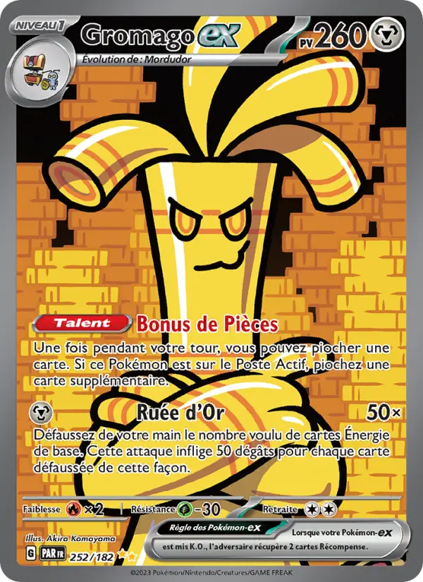 252/182 - Gromago EX