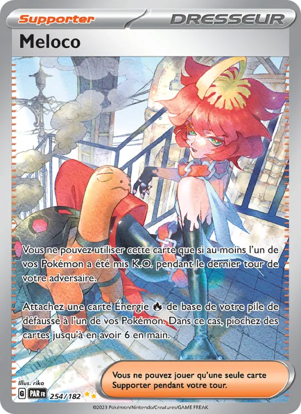 254/182 - Meloco — Carte Pokémon Faille Paradoxe 254/182