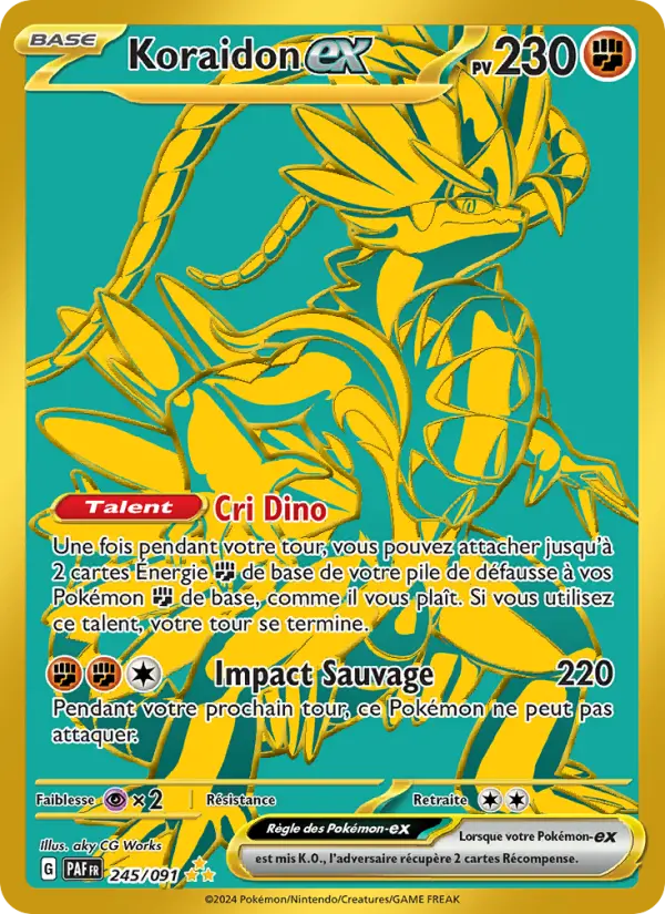 245/091 - Koraidon EX