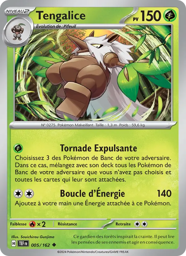 005/162 - Tengalice — Carte Pokémon Forces Temporelles 005/162