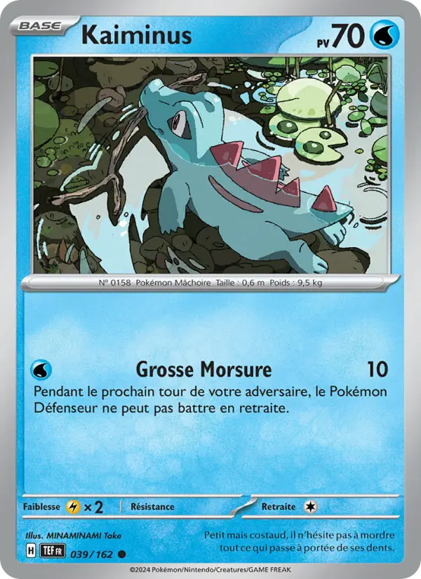 039/162 - Kaiminus — Carte Pokémon Forces Temporelles 039/162