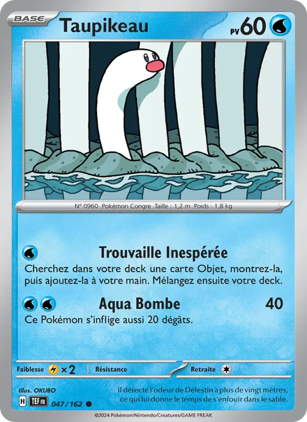 Taupikeau — Carte Pokémon 047 Forces Temporelles
