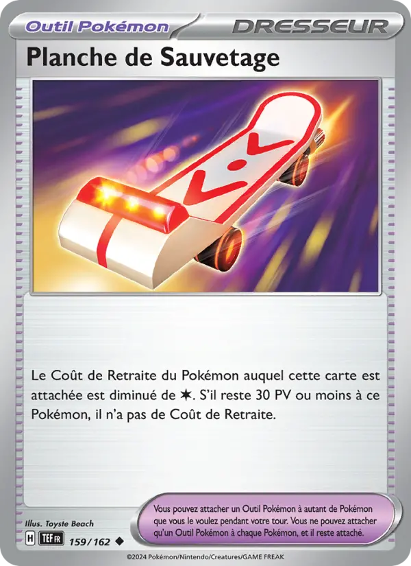 159/162 - Planche de Sauvetage